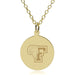 Fordham 18K Gold Pendant & Chain