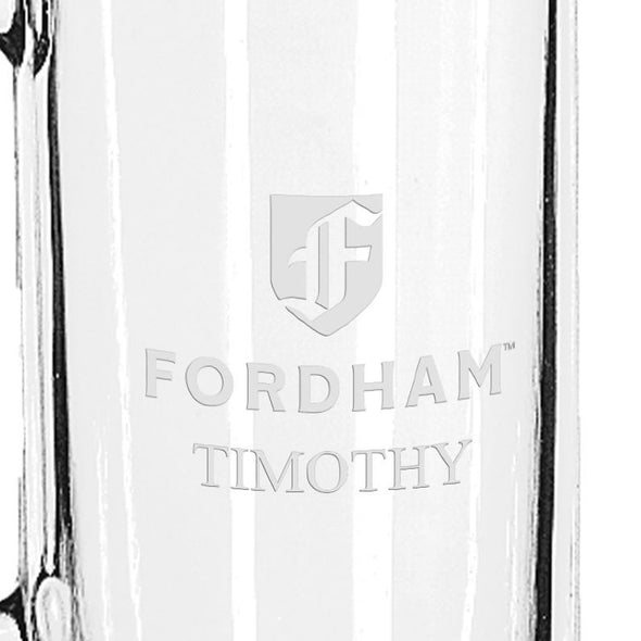 Fordham 25 oz Beer Mug Shot #3