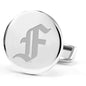 Fordham Cufflinks in Sterling Silver Shot #2