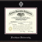 Fordham Diploma Frame, the Fidelitas Shot #2