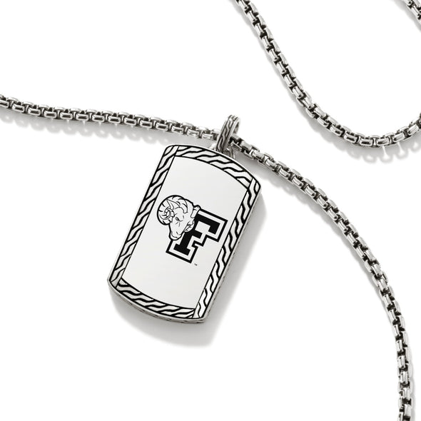 Fordham Dog Tag by John Hardy with Box Chain Shot #3