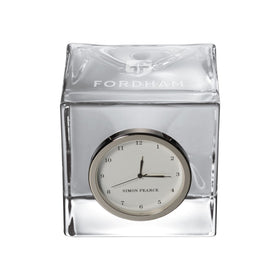 Fordham Glass Desk Clock by Simon Pearce Shot #1