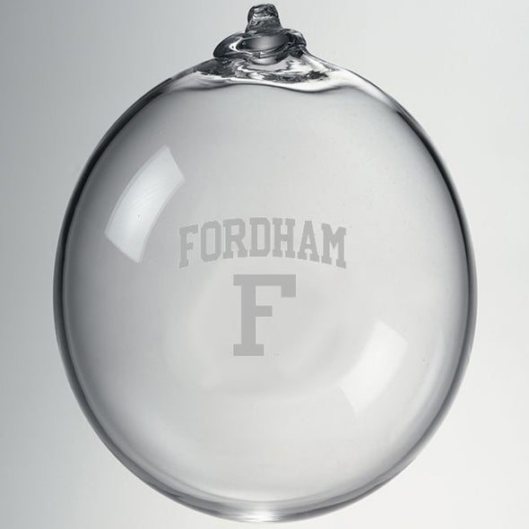 Fordham Glass Ornament by Simon Pearce Shot #2