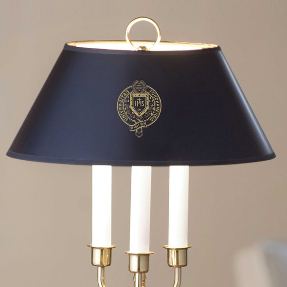 Fordham Lamp in Brass & Marble Shot #2