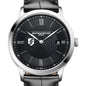 Fordham Men's Baume et Mercier 40mm Classima Quartz Watch with Black Dial & Black Leather Strap Shot #1