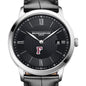 Fordham Men's Baume et Mercier 40mm Classima Quartz Watch with Black Dial & Black Leather Strap Shot #1
