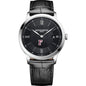 Fordham Men's Baume et Mercier 40mm Classima Quartz Watch with Black Dial & Black Leather Strap Shot #2
