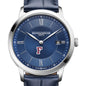Fordham Men's Baume et Mercier 40mm Classima Quartz Watch with Blue Dial & Dark Blue Leather Strap Shot #1