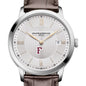 Fordham Men's Baume et Mercier 40mm Classima Quartz Watch with Silver Dial & Dark Brown Leather Strap Shot #1