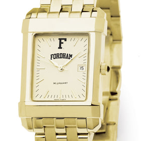 Fordham Men's Gold Quad with Bracelet Shot #1