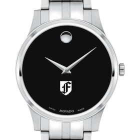 Fordham Men's Movado Collection Stainless Steel Watch with Black Dial Shot #1