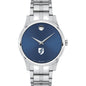 Fordham Men's Movado Collection Stainless Steel Watch with Blue Dial Shot #2