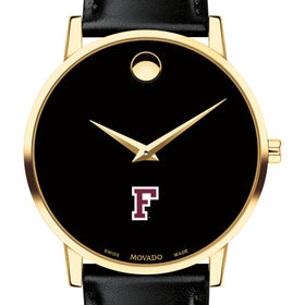 Fordham Men&#39;s Movado Gold Museum Classic Leather Shot #1