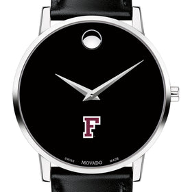 Fordham Men&#39;s Movado Museum with Leather Strap Shot #1