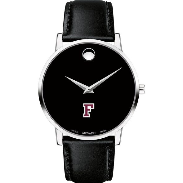 Fordham Men&#39;s Movado Museum with Leather Strap Shot #2