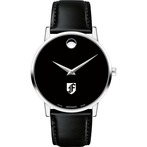 Fordham Men's Movado Museum with Leather Strap Shot #2