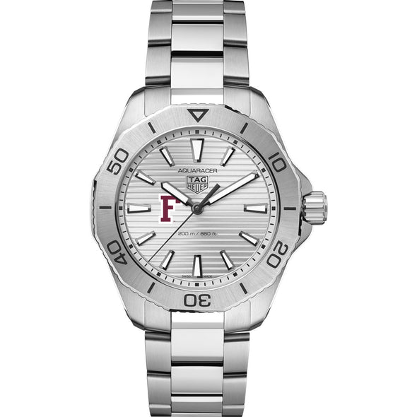 Fordham Men&#39;s TAG Heuer Steel Aquaracer with Silver Dial Shot #2