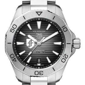 Fordham Men's TAG Heuer Steel Automatic Aquaracer with Black Dial Shot #1