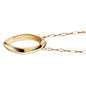 Fordham Monica Rich Kosann Poesy Ring Necklace in Gold Shot #3