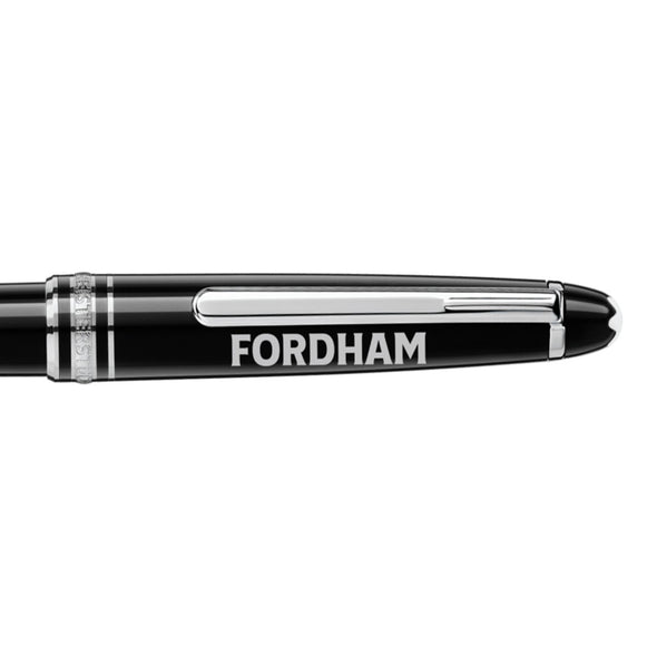 Fordham Montblanc Meisterstück Classique Ballpoint Pen in Platinum Shot #2