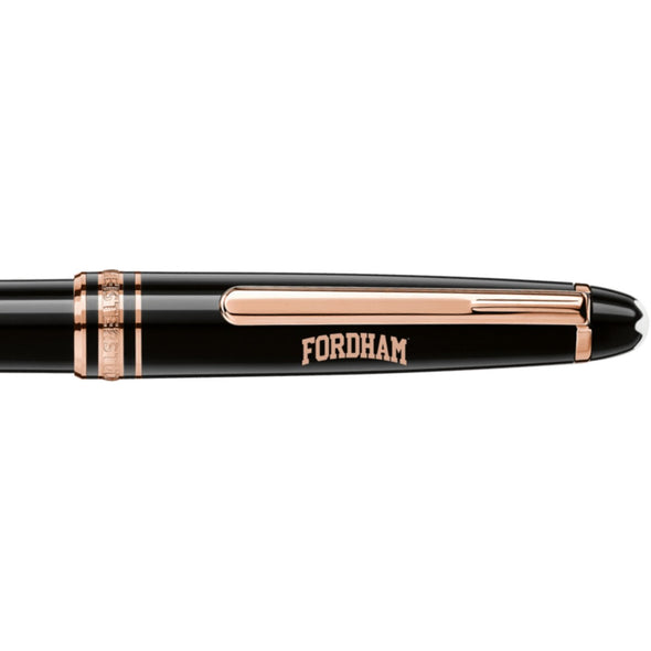 Fordham Montblanc Meisterstück Classique Ballpoint Pen in Red Gold Shot #2