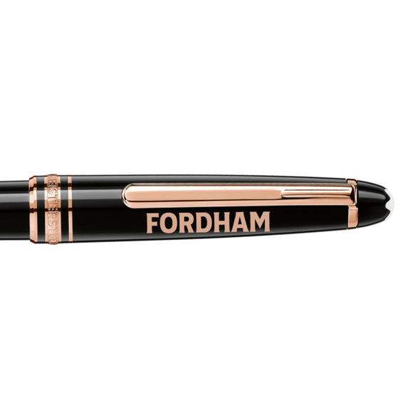 Fordham Montblanc Meisterstück Classique Ballpoint Pen in Red Gold Shot #2
