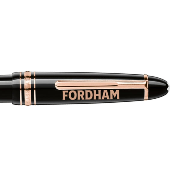 Fordham Montblanc Meisterstück LeGrand Ballpoint Pen in Red Gold Shot #2