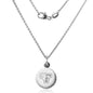 Fordham Necklace with Charm in Sterling Silver Shot #2