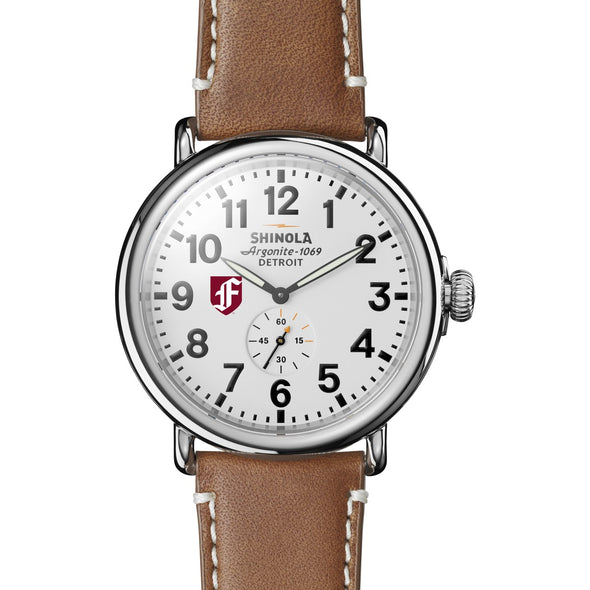 Fordham Shinola Watch, The Runwell 47 mm White Dial Shot #2