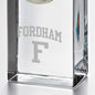 Fordham Tall Glass Desk Clock by Simon Pearce Shot #2