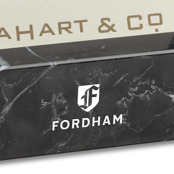 Fordham University Marble Business Card Holder Shot #2