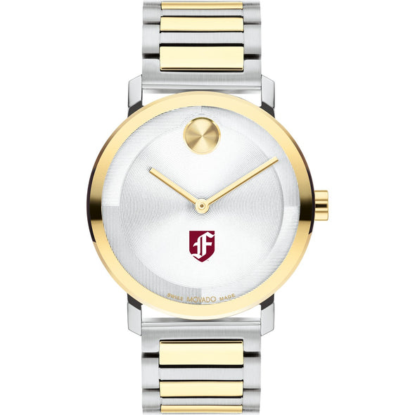 Fordham University Men's Movado BOLD 2-Tone with Bracelet Shot #2