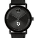 Fordham University Men's Movado BOLD with Black Leather Strap