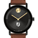 Fordham University Men's Movado BOLD with Cognac Leather Strap