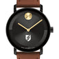 Fordham University Men's Movado BOLD with Cognac Leather Strap Shot #1
