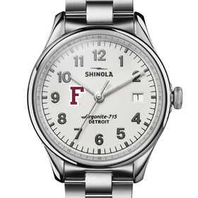 Fordham University Shinola Watch, The Vinton 38 mm Alabaster Dial at M.LaHart &amp; Co. Shot #1