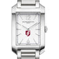 Fordham Women's Baume et Mercier 35X22mm Hampton Watch with Silver Dial & Bracelet Shot #1
