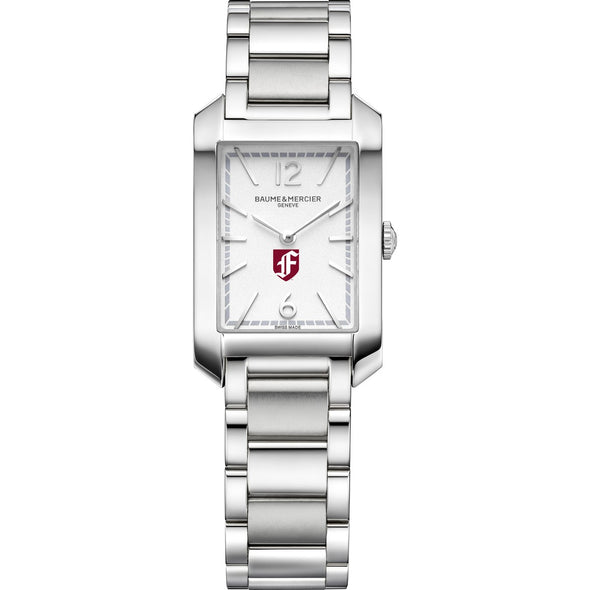 Fordham Women's Baume et Mercier 35X22mm Hampton Watch with Silver Dial & Bracelet Shot #2