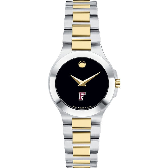 Fordham Women&#39;s Movado Collection Two-Tone Watch with Black Dial Shot #2
