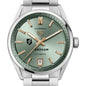 Fordham Women's TAG Heuer Steel Carrera Automatic with Green Dial Shot #1