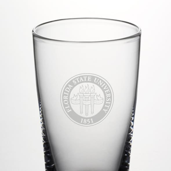 FSU Ascutney Pint Glasses by Simon Pearce Shot #2