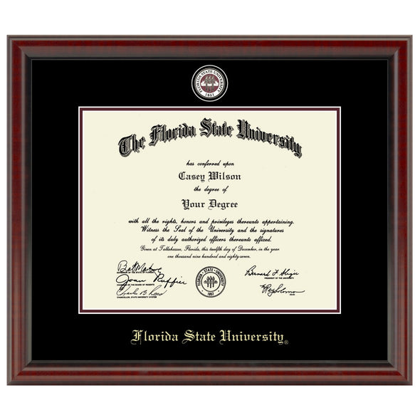FSU Diploma Frame - Masterpiece Shot #1