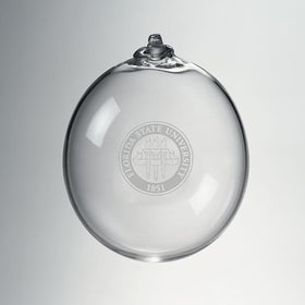 FSU Glass Ornament by Simon Pearce Shot #1