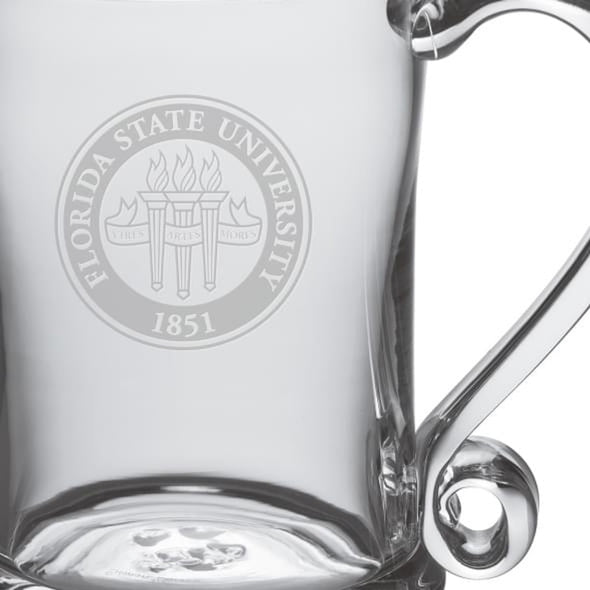 FSU Glass Tankard by Simon Pearce Shot #2