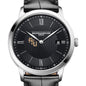 FSU Men's Baume et Mercier 40mm Classima Quartz Watch with Black Dial & Black Leather Strap Shot #1