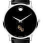 FSU Men's Movado Museum with Leather Strap Shot #1