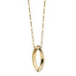 FSU Monica Rich Kosann Poesy Ring Necklace in Gold Shot #1