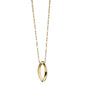 FSU Monica Rich Kosann Poesy Ring Necklace in Gold Shot #1
