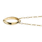 FSU Monica Rich Kosann Poesy Ring Necklace in Gold Shot #2