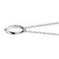 FSU Monica Rich Kosann Poesy Ring Necklace in Silver Shot #3